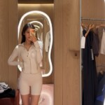 <トレンドブログ>女優ムン・ガヨン、日常の自撮りはさらにかわいい…試着室で披露した“極細スタイル”