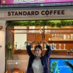 女優アン・ウンジン、コーヒーカーの前でキュートな姿…10キロ減量で保護本能を刺激