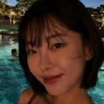 離婚告白の女優コ・ウォニ、一転して大胆に！…抜群のスタイル誇るビキニ姿を披露