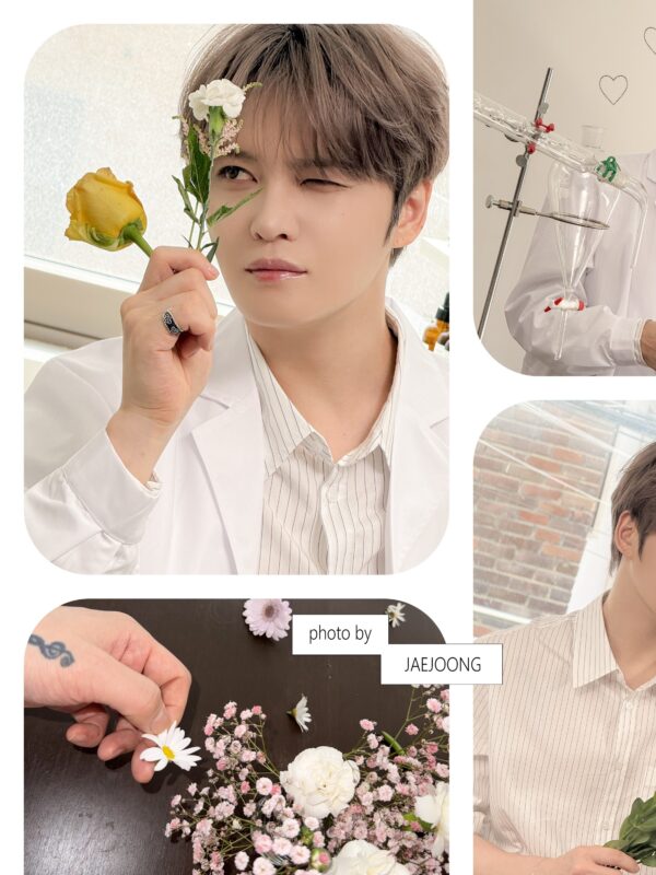 ジェジュン、花と共にしたコンテンツプレビューを公開