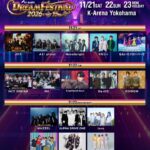 「テレ朝ドリフェス2026」追加出演アーティスト決定！JO1、NCT DREAM、MAZZELがヘッドライナーに！