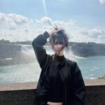 <トレンドブログ>「aespa」のKARINA、オフの日でも美貌は休まない…ナイアガラで水をかぶっても美しい
