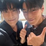 <トレンドブログ>俳優ホ・ナムジュン＆「ATEEZ」サンのツーショットが話題…とても良く似た兄弟のよう