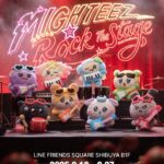 ATEEZとLINE FRIENDSのコラボキャラクター「MIGHTEEZ」の第３弾ポップアップ『MIGHTEEZ Rock The Stage』を渋谷で開催