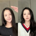 「BLACKPINK」JISOO、どっちがすっぴん？…衝撃のメイクオーバーTikTokが話題