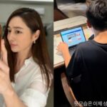 女優イ・ミンジョン、息子のがっしりとした広い肩幅公開…「後ろ姿はもう成人男子」