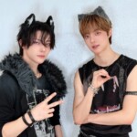 「&TEAM」EJ＆ニコラス、かわいくてカッコいいツーショット…双子のオオカミ