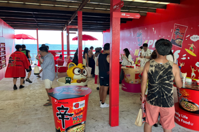 【情報】累計販売数は過去最高となる3,400食！「辛ラーメン×AOSHIROコラボメニュー」人気TOP3を発表 | K-POP、韓国エンタメニュース、取材レポートならコレポ！