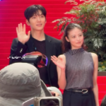 チ・チャンウク、今田美桜と一緒にレッドカーペット登場…沸き起こる歓声