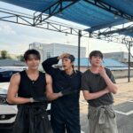 「2PM」Jun. K＆ウヨン＆ニックン、ドタバタ洗車完了ショット公開！…「午後3人」の愉快な絆にファンほっこり