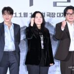 【フォト】キム・ユンソク＆ク・ギョファン、映画『大雪』の制作発表会に出席