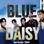 韓国発・新鋭5人組バンド「can’t be blue」、初の来日単独公演「BLUE DAISY in Japan」を代官山UNITにて2日間開催決定！
