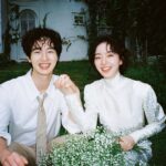 チャン・ドンユン＆キム・スンユン、きょう（10日）結婚…恋人つなぎや顔を寄せ合うウェディングフォト公開「My Love」