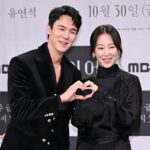 【フォト】ユ・ヨンソク＆ソ・ヒョンジン、MBC新ドラマ「完璧な嘘」の制作発表会に出席