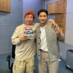 パク・ミョンス、つま先立ちで「東方神起」チャンミンと肩を組んでツーショット