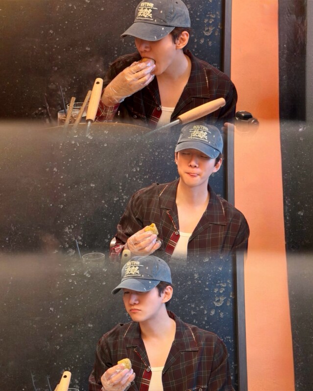 「2PM」ジュノ、多忙なスケージュールの中にもゆとりを楽しむ姿…「もぐもぐ」（動画あり）