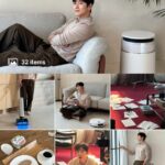 チ・チャンウク、お茶目な撮影オフショット公開…「きょうは僕が掃除当番」ナチュラルな魅力