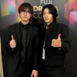 坂口健太郎＆イ・ジュンギ、ブラックコーデでシックな魅力…「kiDnap GAME」に期待高まる